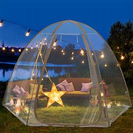 Eighteentek Pop Up Clear Bubble Tent Patio Canopy Gazebos Portable