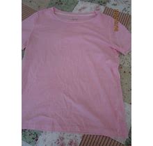 Gap Shirt Womens XS Pink Short Sleeve Crew Neck Organic Cotton Tee
