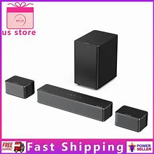 ULTIMEA 5.1 Dolby Atmos Home Theater Sound Bar, 3D Surround Sound System