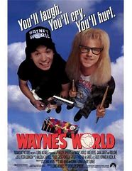 Image result for Wayne's World Movie Poster