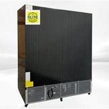 Elite Kitchen Supply 73.3 in. W 57 Cu. Ft. Three Door Commercial Display 3- Swing Door Refrigerator In Black In Black/Gray | Wayfair