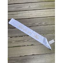 Icing Gold Rhinestone Bride To Be Sash | Bachelorette Party Decorations Bridal