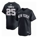 Men's Aaron Judge Gleyber Torres Nike Navy New York Yankees Alternate Limited Custom Jersey Size: 2XL