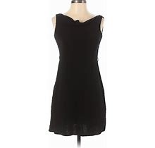 Ann Taylor Casual Dress - Mini: Black Solid Dresses - Women's Size 0 Petite