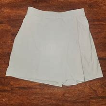 Athleta Skirts | Athleta Planner Skort Skirt, Stone Gray, Size 0 | Color: Gray | Size: 0