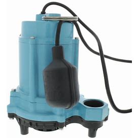 Little Giant 506803 6EC-CIA-RF 1/3 HP, 53 GPM - Automatic Submersible Sump/Effluent Pump, 10 ft Power Cord | Supplyhouse.Com