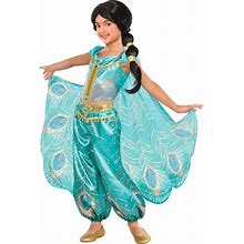 Kids Kids' Jasmine Whole New World Costume - Aladdin Size S Halloween