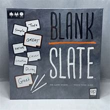 Blank Slate The Game Where Great Minds Think Alike Fun Family Friendly