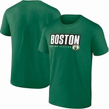Men's Fanatics Branded Kelly Green Boston Celtics Box Out T-Shirt Size:S