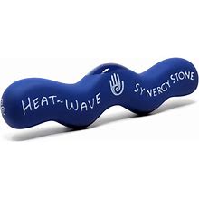 SYNERGY STONE Heat-Wave (Lapis Blue) Contoured Hot Stone Massage Tool With Radiant Heat - Relaxing And Therapeutic For Neck, Back, Legs, Feet -