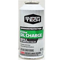 Super Tech Automotive R-134A PAG Oil Charge Refrigerant 3 Oz. Pack Of 1 Vehicle Type Specific