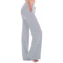 Htnbo Juniors Straight Wide Leg Casual Pants With Pockets Clarence 5 Clothing Woman Walmart