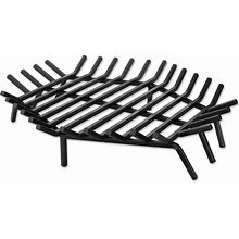 Uniflame Bar Grate - Hex Shape For Outdoor Fireplaces, 30in. W X 7in. H
