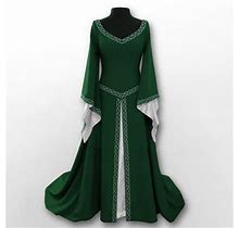 Dtydtpe 2024 Clearance Sales, Dresses Women's Long Sleeve V-Neck Dress Floor Length Dress Dresses For Women 2024