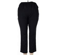 Blair Casual Pants - Mid/Reg Rise: Black Bottoms - Women's Size 20