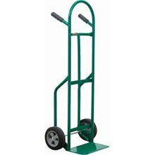 Wesco® Greenline 646 Hand Truck W/ Dual Pin Handle, Solid Rubber Wheels, 500 Lb. Capacity
