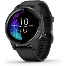 Garmin 010-02173-11 Venu, GPS Smartwatch With Bright Touchscreen Display, Features Music, Body Energy Monitoring, Animated Workouts, Pulse Ox Sensor