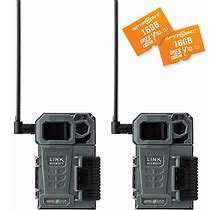 SPYPOINT LINK-MICRO-LTE-V-TWIN Cellular Trail Cameras - Twin Pack