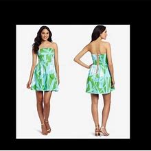 Lilly Pulitzer Dresses | Lilly Pulitzer Blue Dress | Color: Blue/Green | Size: 6