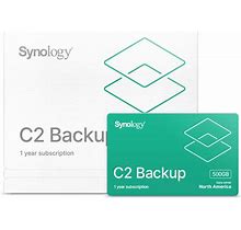Synology C2 Cloud Backup License, 500GB, 1 Year Subscription