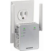 NETGEAR Wi-Fi Range Extender EX3700 - Coverage Up To 1000 Sq Ft And 15 Devices With AC750 Dual Band Wireless Signal Booster & Repeater (Up To 750Mbps