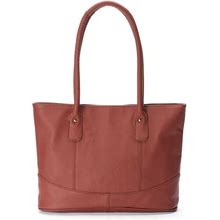 Amerileather Casual Leather Tote Bag, Brown