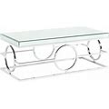 Picket House Furnishings Katie Rectangle Mirrored Coffee Table
