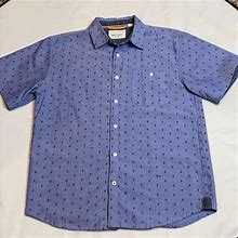 Paper Denim & Cloth Shirts & Tops | Paper Denim & Cloth Button Down Shirt | Color: Blue | Size: 16B
