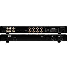 Osd Audio Red/White Osd Xmp300 300W Stereo Power Amplifier Class D Dual Source Sub Out Bass / Treble Control