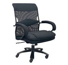 Extra Wide Big & Tall 500 Lbs. Capacity Mesh Office Chair W/ Fabric Seat - 28"W Seat