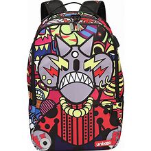 UNIKER Graffiti Backpack For School,Casual Daypack,Designer Laptop Backpack For 15.6 Inch Laptop