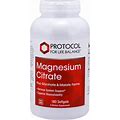 Protocol For Life Balance - Magnesium Citrate 180 Softgels