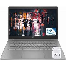 HP Newest Chromebook Laptop Computer, 14" HD Display Light PC, Intel Celeron N4120 Quad-Core, 4GB DDR4 RAM, 576GB Storage, USB-C, Wi-Fi 5, Bluetooth