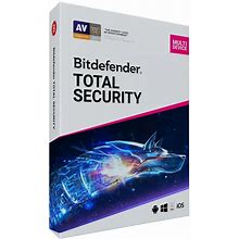 Bitdefender Total Security 2024 - 6 Devices 3 Years Protection