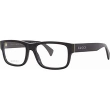 Gucci GG1141O-004 Black Narrow Men's Eyeglasses