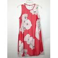Calvin Klein Dresses | Calvin Klein Sleeveless A-Line Shift Dress 487 | Color: Pink/White | Size: 10