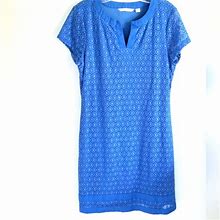Isaac Mizrahi Dresses | Isaac Mizrahi Blue Lace Dress | Color: Blue | Size: S