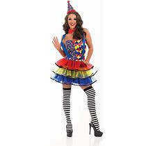 Fun Shack Clown Fancy Dress Women, Women Clown Costume, Clown Costumes For Women, Clown Womens Costume