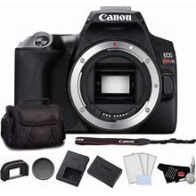 Canon EOS Rebel SL3 Dslr Camera (Black, Body Only) Starter Bundle