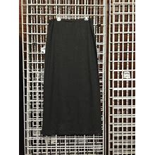 Ladies Long Skirt Size Petite Ralph Lauren Petite Size Pp, Charcoal.