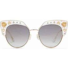 Jimmy Choo Audrey Cat Eye Crystal Embellished Sunglasses
