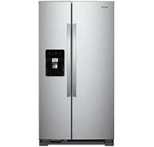 Whirlpool 24.6-Cu Ft Side-By-Side Refrigerator With Ice And Water