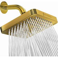 Sparkpod Shower Head - High Pressure Rain - Premium Quality Luxury Design - 1-Min Install - Easy Clean Adjustable Replacement For Your Bathroom