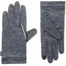Isotoner Signature Mens Camouflaged Gloves, Navy, Large/X-Large