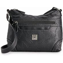Stone & Co. Nancy Leather Hobo Bag, Black
