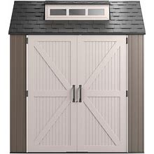 Rubbermaid 7-Ft X 7-Ft Resin Storage Shed (Floor Included) | 2119053