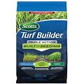 Scotts 23002 Turf Builder Triple Action Built For Seeding: Covers 1,000 Sq. Ft, Feeds New Grass, Lawn Weed Control, Prevents Crabgrass & Dandelions
