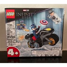 Lego Captain America And Hydra Face-Off Super Heroes (76189) Nib.