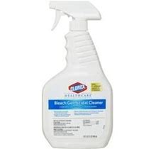 Clorox Healthcare Bleach Germicidal Cleaner - Ready-To-Use Spray - 32 Fl Oz (1 Quart) - 360 / Pallet - White - CLO68970PL