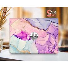 Hp Laptop Skin, Hp Spectre X360 Skin,Personalized Pink Marble Texture Vinyl Decal For Spectre Envy Pavilion Victus Omen Zbook Elite Probook